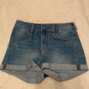 PacSun denim shorts, 25